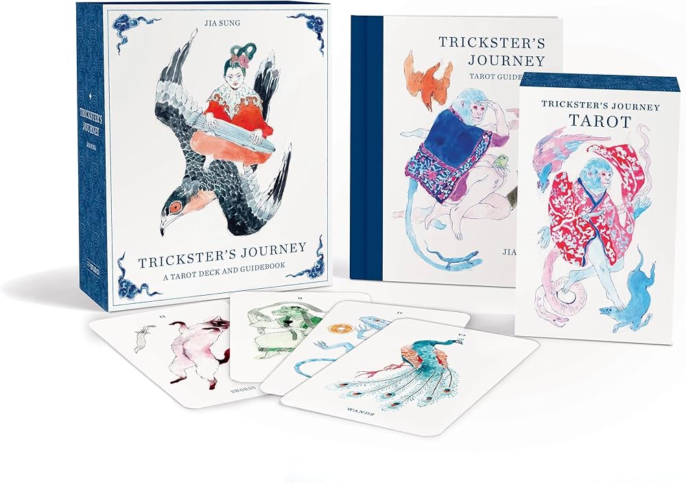 Trickster's Journey: A Tarot Deck and Guidebook: Sung, Jia